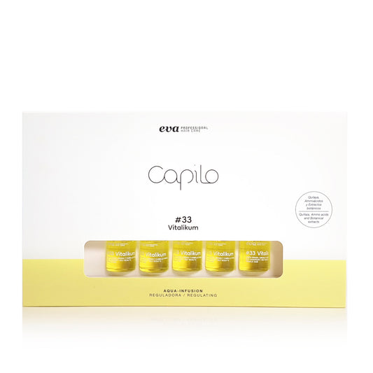 Eva | Capilo | Vitalikum | #33 | Aqua Infusion | Hair Loss | Oily Scalp Lotion | 10 x 7ml