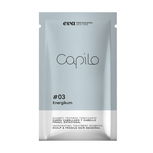 Eva | Capilo | Energikum | #03 |Shampoo | Temporary Hair Loss | Travel Size