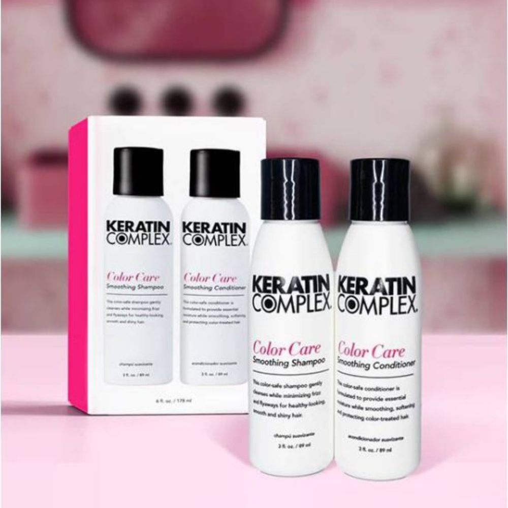 Keratin Complex | Colour Care Shampoo & Conditioner Duo | 2 x 100ml