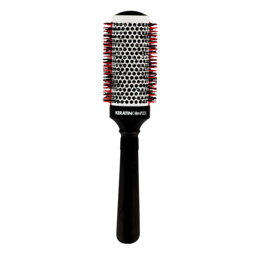 Keratin Complex | Round Brush With Thermal Comb