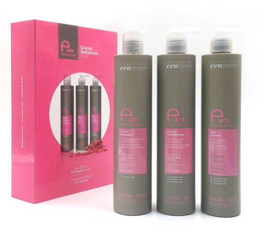 Eva | E-line | Colour Pack | Shampoo, Conditioner and Spray