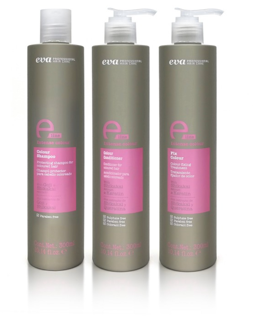 Eva | E-line | Colour Pack | Shampoo, Conditioner and Spray