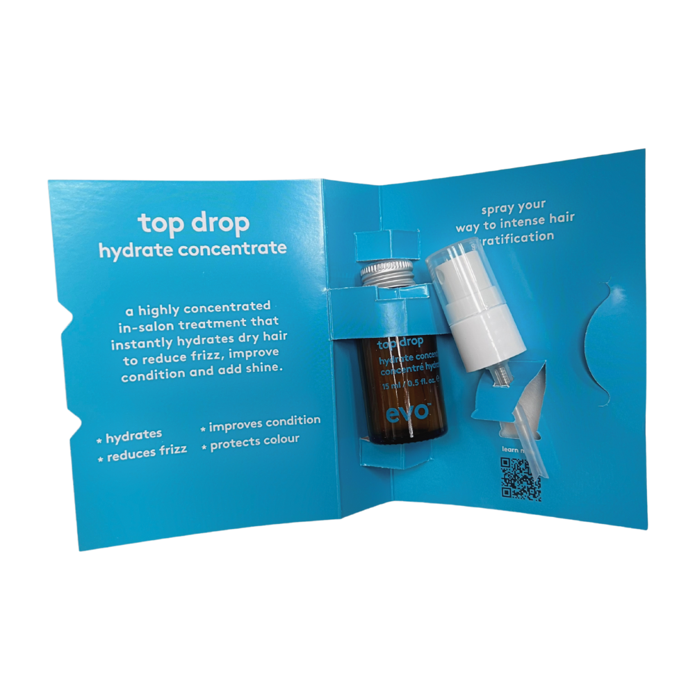 Evo | Top Drop | Hydrate Concentrate | Sampling Card 1X15 ml