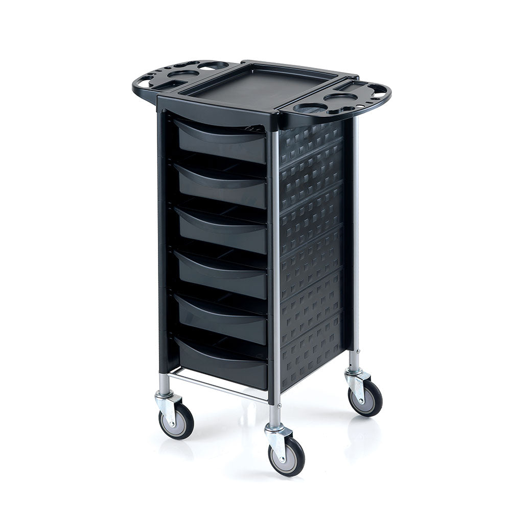 REM | Apollo | Trolley | Black with Heat Resistant Straightener Holder