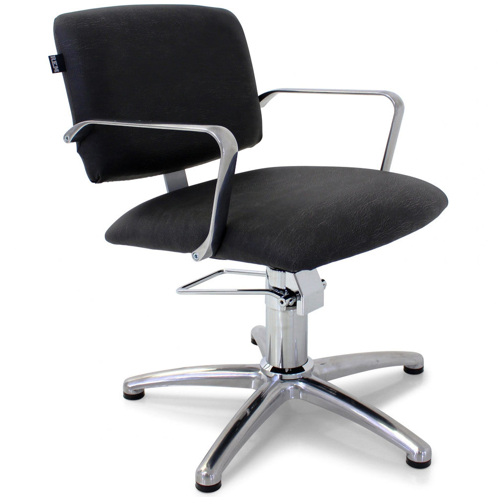 REM | Atlas | Hydraulic Styling Chair | Black