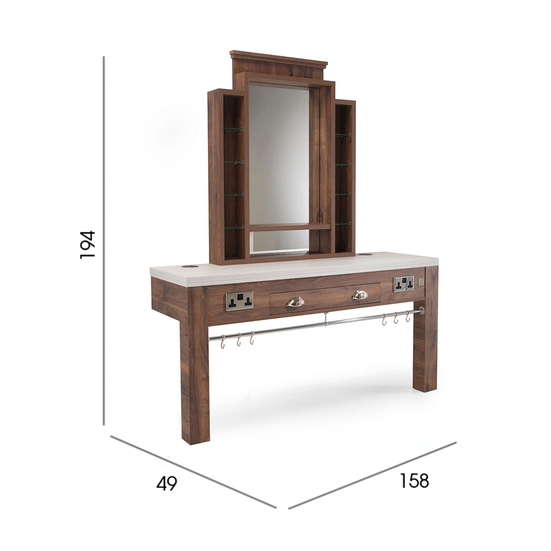 REM | Montana | Barber's Unit | 2 Position Without Basin