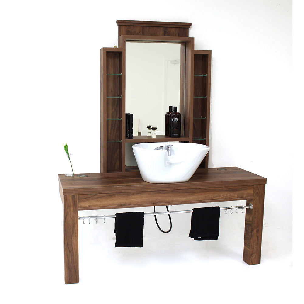 REM | Montana | Barber's Unit | 1 Position Back Wash Basin